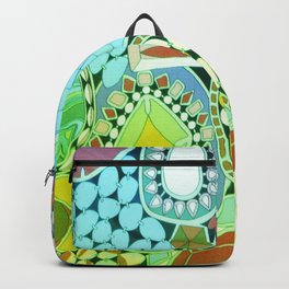 Hippie Bohemian 1960's Retro Design Backpack