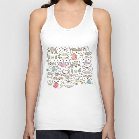 The owling Unisex Tank Top