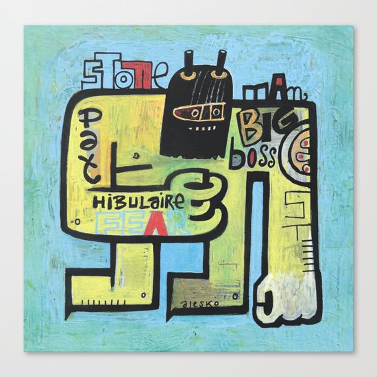 Pat Hibulaire Canvas Print