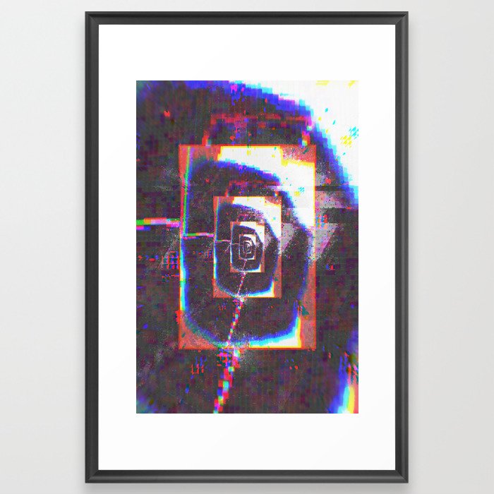 Spiraling Framed Art Print