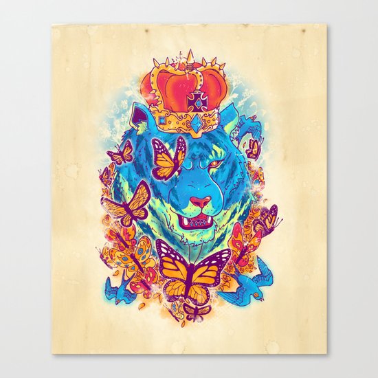 The Siberian Monarch Canvas Print