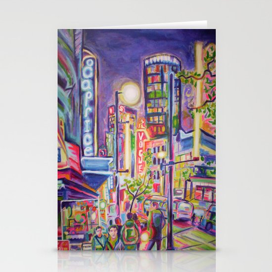 Granville At The Warehouse, Vancouver Stationery Cards