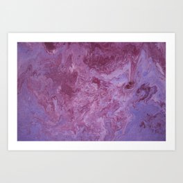 Purple Abstract Art Prints Society6