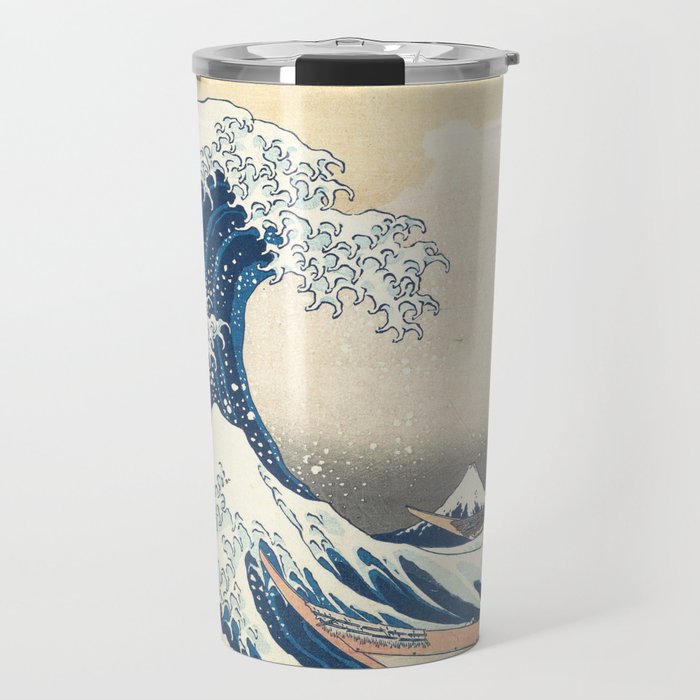 The Great Wave off Kanagawa Travel Mug