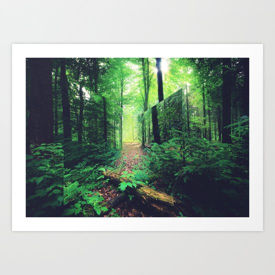 Lacanian Forest Art Print