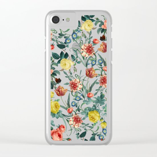 NIGHT FOREST XV Clear iPhone Case