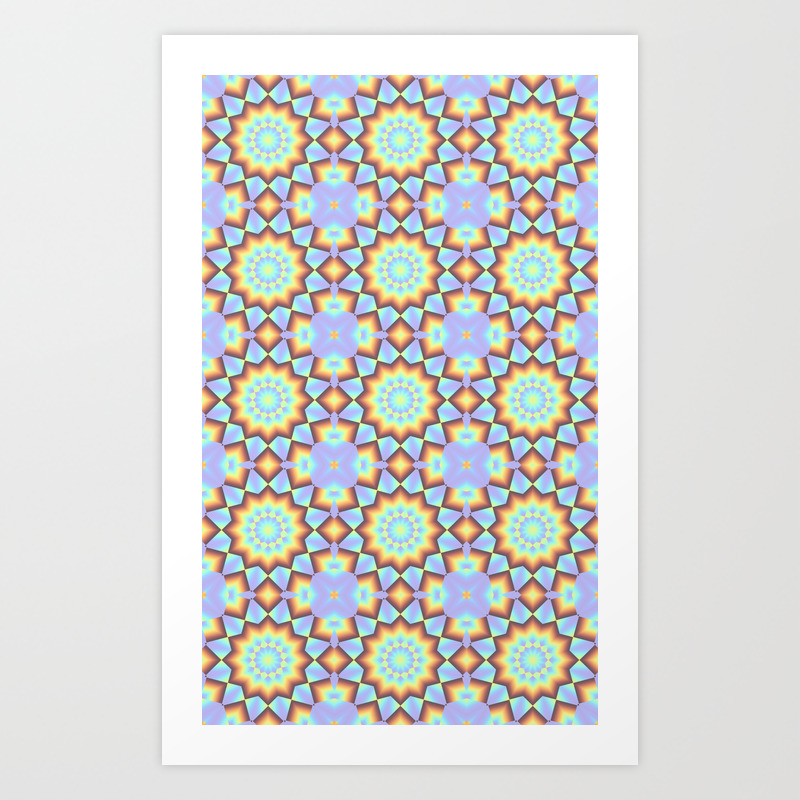 That 70s Wallpaper Art Print By Uteb Society6