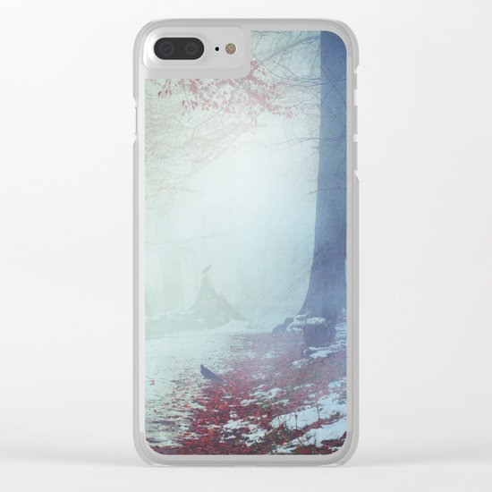 Snow Glow Clear iPhone Case