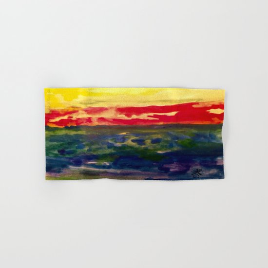 My Starry Sunset Hand & Bath Towel