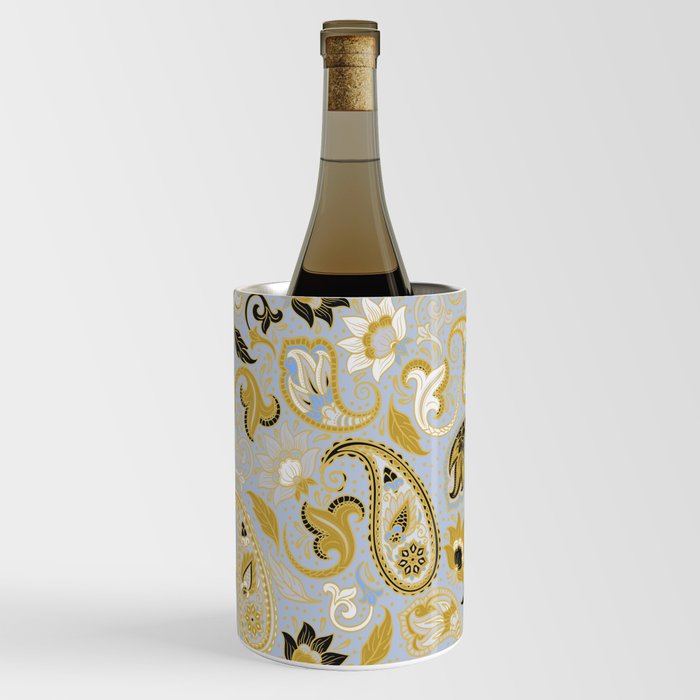 Elegant Paisley Pattern  Wine Chiller