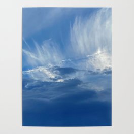 London sky: blue Poster