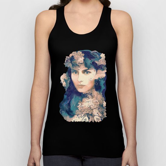The blossom Unisex Tank Top