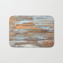 Vintage Wood With Color Splashes Bath Mat | Reclaimedwood, Reclaimedboards, Vintagewoodboards, Reclaimedwoodboard, Oldpaintedwood, Salvagedwood, Vintagebarnwood, Oldcountrywood, Antiquewood, Re Purposedwood 