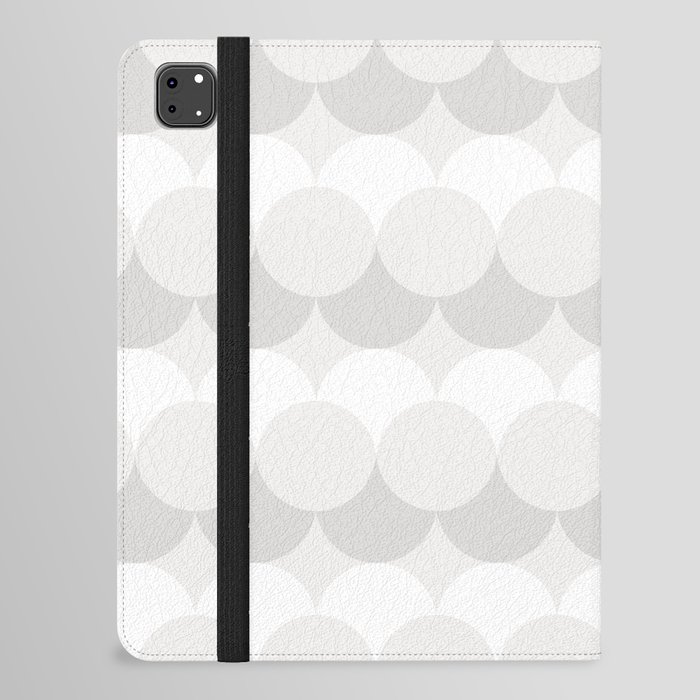 Retro Circular Pattern XVIII iPad Folio Case