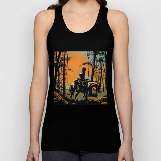 in the evening Unisex Tank Top