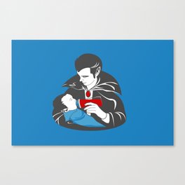 The Curious Case of a Baby Vampire Canvas Print