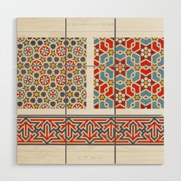 La Decoration Arabe, plate no. 77 Wood Wall Art