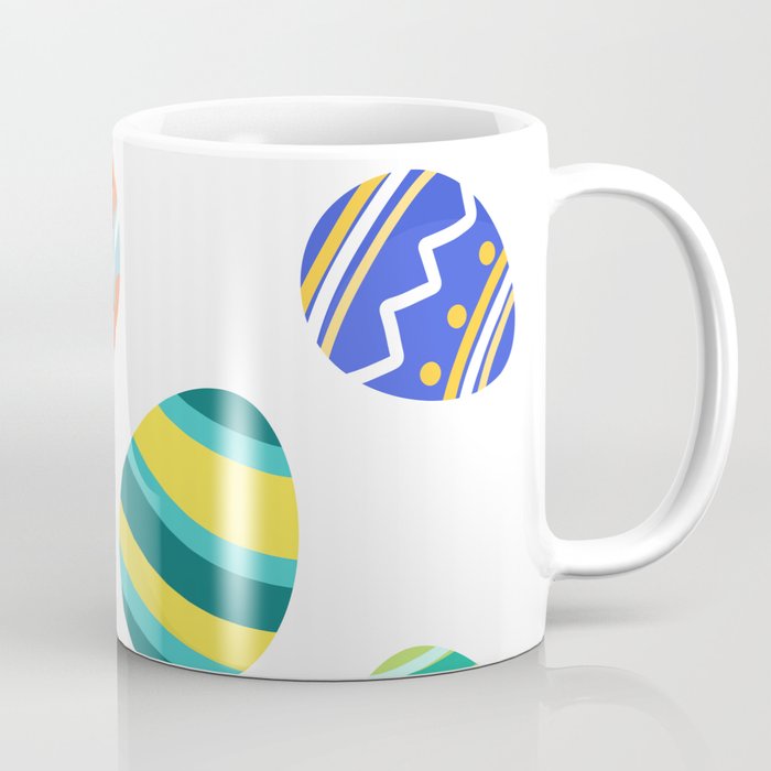 Cute And Colorful Easter Eggs Coffee Mug