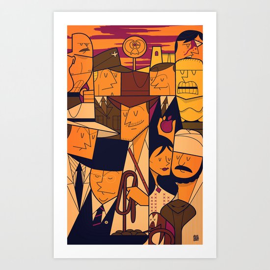 Raiders of the Lost Ark Art Print