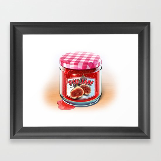 FIG JAM Framed Art Print