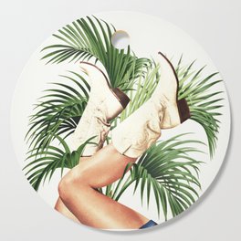 These Boots - Palm Leaves Cutting Board
