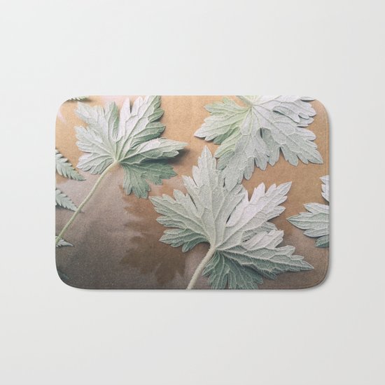 Silver Bath Mat