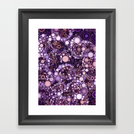 :: Purple Cow :: Framed Art Print