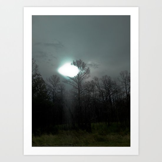 Beam Me Up Art Print