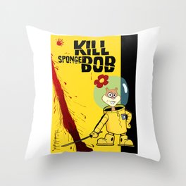 Kill Spongebob Throw Pillow