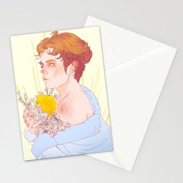 Heart of Gold Stationery Card