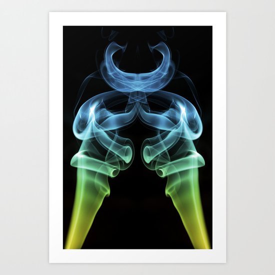 Smoke Photography #25 Art Print