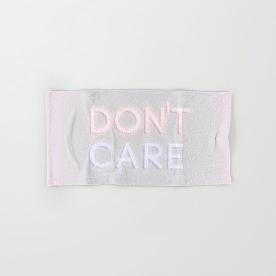 Don't Care Hand & Bath Towel