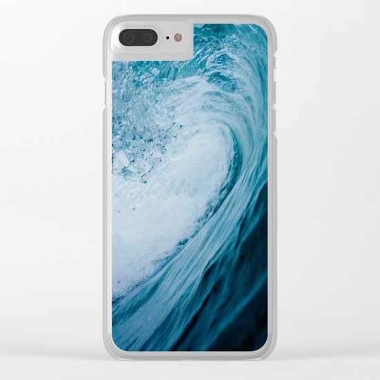 Ocean Dance Clear iPhone Case