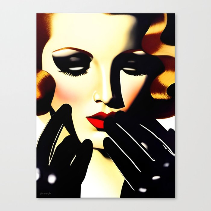 Reluctant Widow - The Mistresses Series Canvas Print