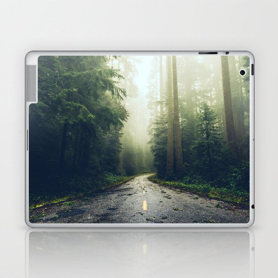 Redwood Forest Adventure - Nature Photography Laptop & iPad Skin