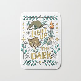 LIGHT UP THE DARK in Lake Bath Mat