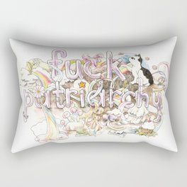 Fuck Patriarchy Rectangular Pillow