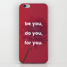 Be You. iPhone Skin