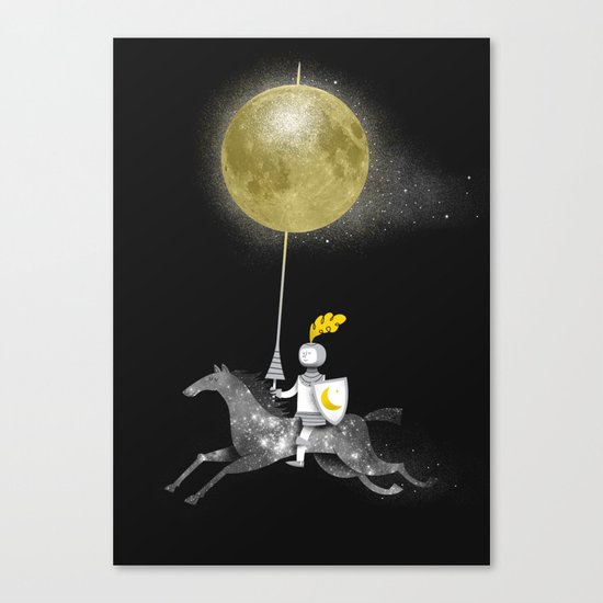 Night Rider Canvas Print