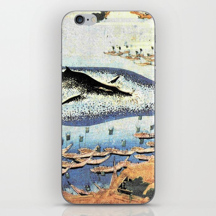 Hokusai, Whaling off in Goto iPhone Skin