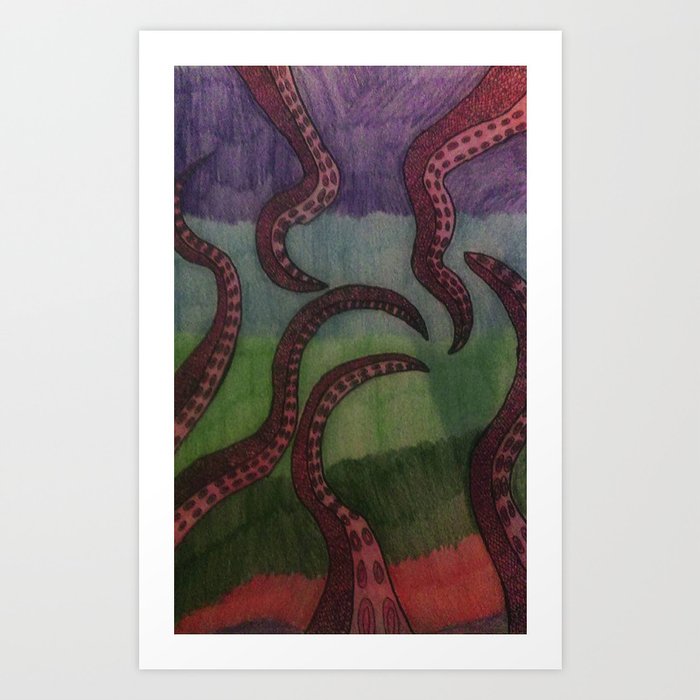 Release the Kraken Art Print