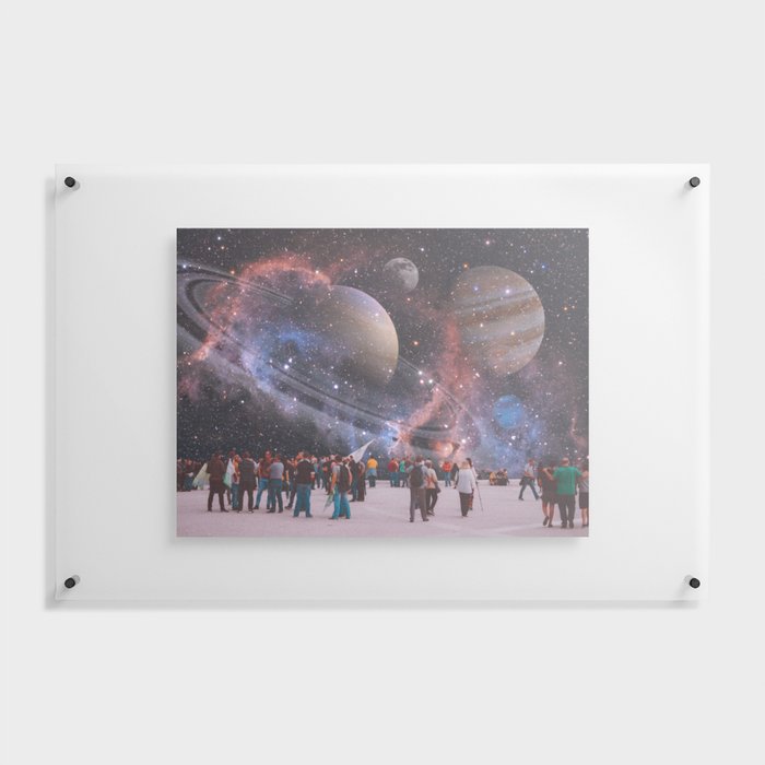 Cosmic Skies Floating Acrylic Print