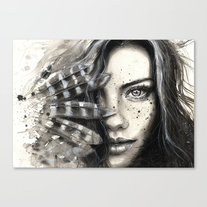 Freckly Canvas Print