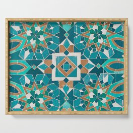 Moroccan Tile - Casablanca Zellige II Serving Tray