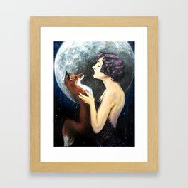 Waning Framed Art Print