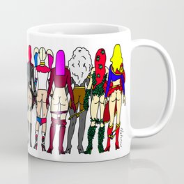 Superhero Butts - Girls Superheroine Butts LV Coffee Mug