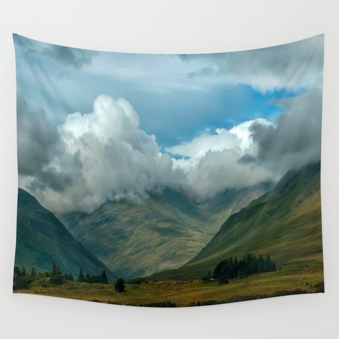 Cloudy afternoon in Connamara Wall Tapestry