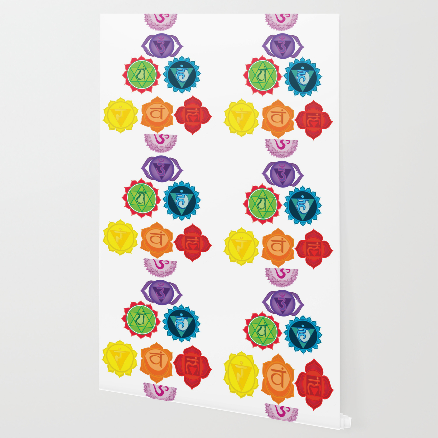 Seven Chakras Wallpaper By Manitarka Society6