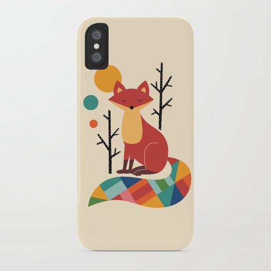 Rainbow Fox iPhone Case