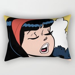 Rich, Beautiful, and Ruthless! Ronnie, Roy Style Rectangular Pillow